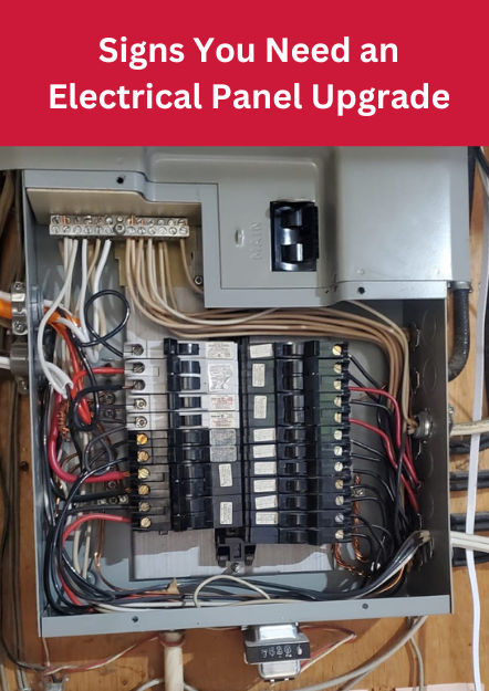 Signs You Need an Electrical Panel Upgrade • panel replacement • panel upgrade